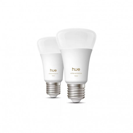Philips Hue WA 1100 A60 2P EU | E27 | 8.1 W | soe kuni külm valge valgus | Bluetooth ja Zigbee