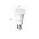 Philips Hue W 1100 A60 1P EU | E27 | 9.5 W | Soft white light | Bluetooth and Zigbee