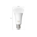 Philips Hue WA 1600 A67 1P EU | E27 | 11.8 W | White and colour light | Bluetooth and Zigbee