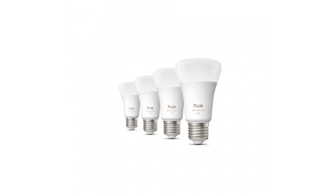 Philips Hue WCA 810 A60 E27 4P EU | E27 | 6 W | White and colour light | Bluetooth and Zigbee