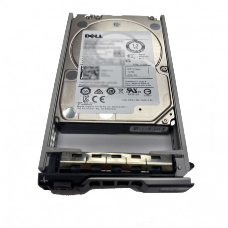 Dell 2.5" HDD / SAS / 12Gbps / 512n / kuumvahetatav / 3.5" hübriidkandur / 14G/15G | 10000 p/min | 1