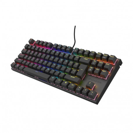 Genesis | THOR 303 | Mechanical Gaming Keyboard | Wired | US | Outemu Peach Silent | Black