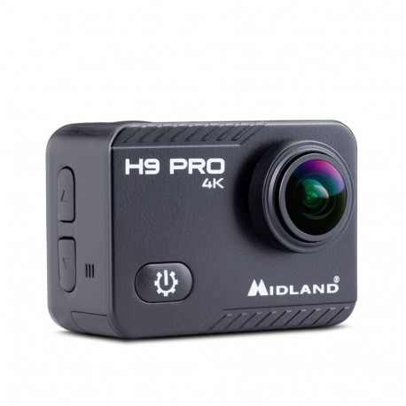 Midland H9 PRO 4k UHD action camera with WiFi built in, remote control included