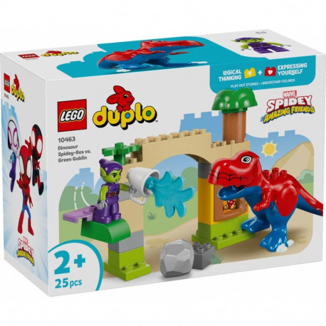LEGO DUPLO Disney 10463 Spidey-Rexi dinosaurus ja Roheline Goblin