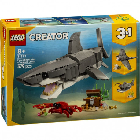 LEGO Creator 31381 hurja hai ja aareteark 3in1