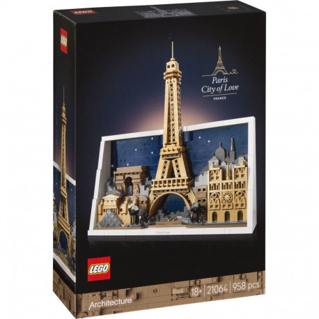 LEGO Architecture 21064 Pariisi  - rakkauden kaupunki