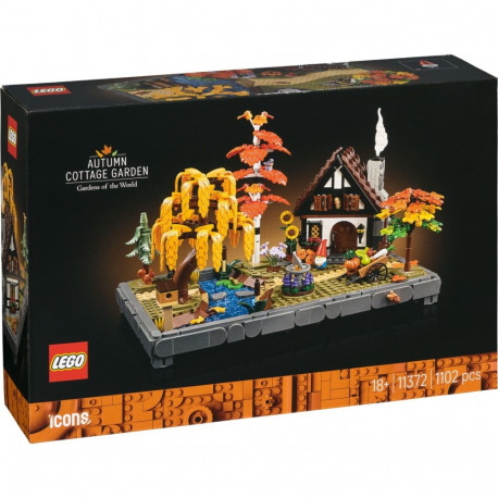LEGO Icons 11372 Syksyinen mökkipuutarha