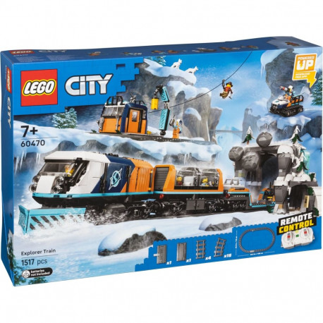 LEGO City 60470 Arktisten tutkimusretkeilijöiden pikajuna
