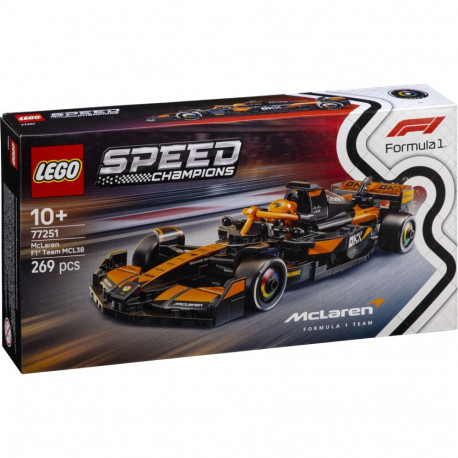 LEGO Speed Champions 77251 – McLaren F1® Team MCL38 võidusõiduauto