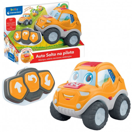 Clementoni 50936 rääkiv hariv kaugjuhitav pöörlev auto poola keeles