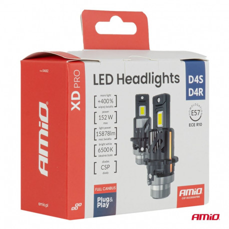 LED esipirnid 2tk XD PRO D4S/D4R canbus