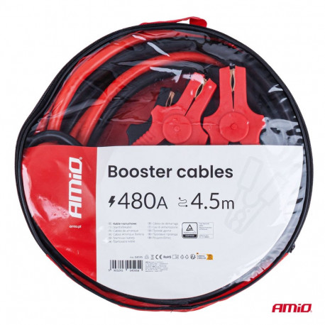 Käivituskaablid 480A 4,5 m TÜV