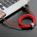 Baseus Lightning Cafule Cable 2A, 3m Red/ Black (CALKLF-R09)