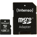 Intenso microSDXC 128GB C10 adapteriga