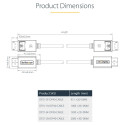 "VESA-CERTIFIED DP 2.1 CABLE 2m"
