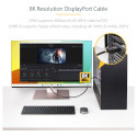 "VESA-CERTIFIED DP 2.1 CABLE 2m"