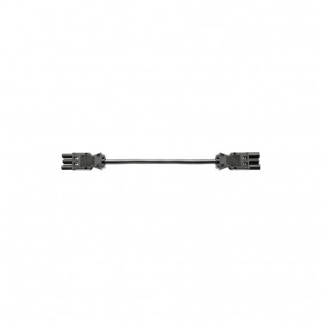 "BACHMANN Gerteverlngerung GST18-3 Stecker/Kupplung schwarz 2m"
