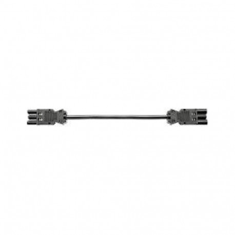 "BACHMANN Gerteverlngerung GST18-3 Stecker/Kupplung schwarz 3m"