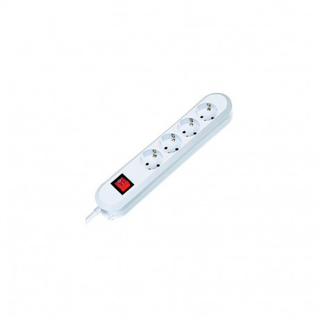 Bachmann SMART valge lülitiga pikendusjuhe 4x 1,5m