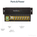 "StarTech 7 PORT RUGGED USB HUB"