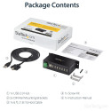 "StarTech 7 PORT RUGGED USB HUB"