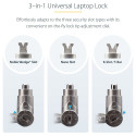 "StarTech 25-PACK UNIVERSAL LAPTOP LOCK"