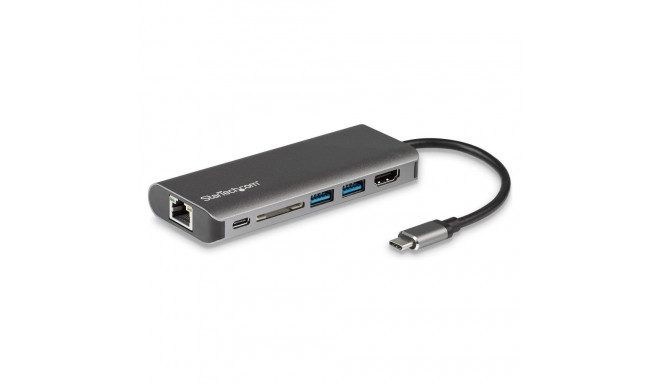 "D StarTech USB-C MULTIPORT ADAPTER W/ SD"