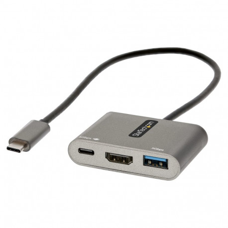 D StarTech USB-C mitmepordiline adapter PD 4K