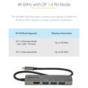"D StarTech USB-C MULTIPORT ADAPTER HDMI"