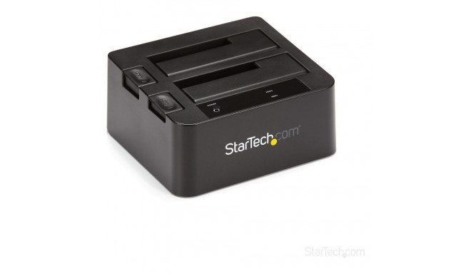 "D StarTech USB 3.1 GEN 2 DUAL-BAY DOCK"