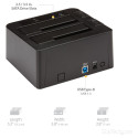 "D StarTech USB 3.1 GEN 2 DUAL-BAY DOCK"