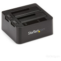 "D StarTech USB 3.1 GEN 2 DUAL-BAY DOCK"