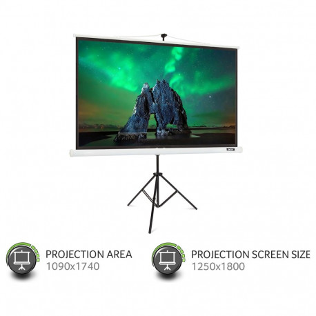 Acer projektori statiiviga ekraan T82-W01MW