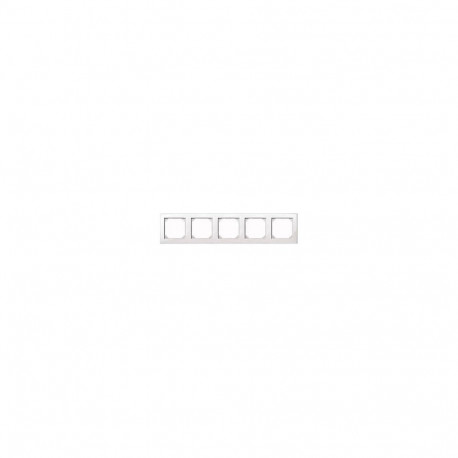 "MERTEN 478519 M-SMART-Rahmen 5f pws"
