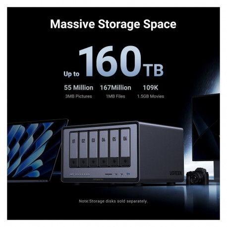 6-pesaline Ugreen DXP6800 Pro