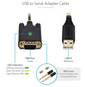 "10FT/3M USB TO SERIAL CABLE"