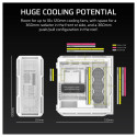 "CORSAIR Midi 5000T (Tempered Glass) White"