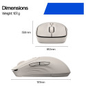 "HP 400 Quiet Maple Wireless Mouse EURO (P)"