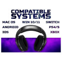 "Acer Headset Predator Galea 550 PHR235 BT+2.4RF"
