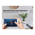 "Equip Dock USB-C->GbE.100WPD3.0 15cm gr"