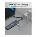 "Equip Dock USB-C->HDMI.3xUSB3.0.100WPD 25cm gr"