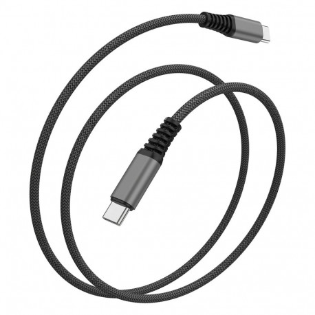 "4smarts USB-C auf USB-C Kabel PremiumCord 100W 1.5m. schwarz"