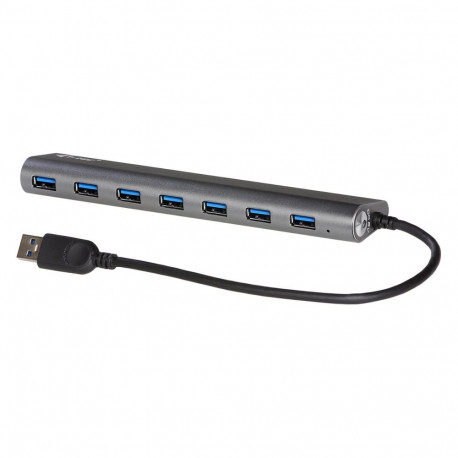 "D I-TEC USB 3.0 7-PORT HUB ALU."