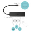 "D I-TEC USB-C SLIM 4-PORT HUB"