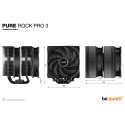 "K Cooler be quiet! PURE ROCK PRO 3 Black"