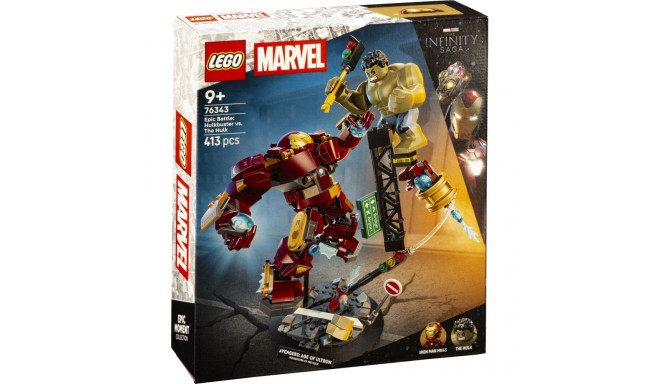 LEGO Super Heroes Marvel 76343 eepiline lahing: Hulkbuster vs Hulk