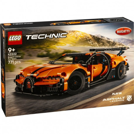 LEGO Technic 42222 Bugatti Chiron Pur Sport hüperauto
