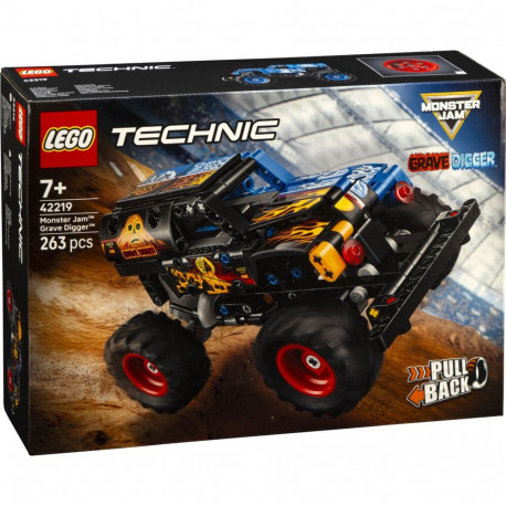 LEGO Technic 42219 Monster Jam Grave Digger tuli ja jää