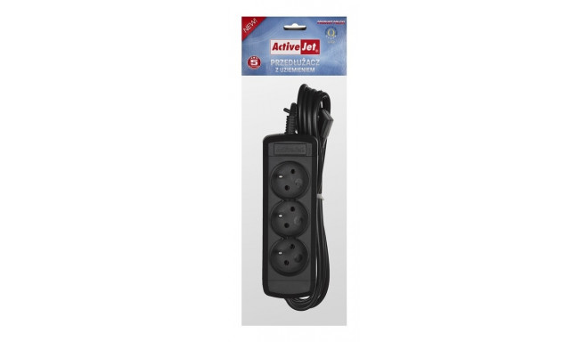 Activejet 3GNU-1,5M-C power strip with cord