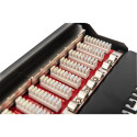 Digitus 10" patch panel DN-91612S-EA, 12-port, Cat.6a black, 1U, rack mount, shielded